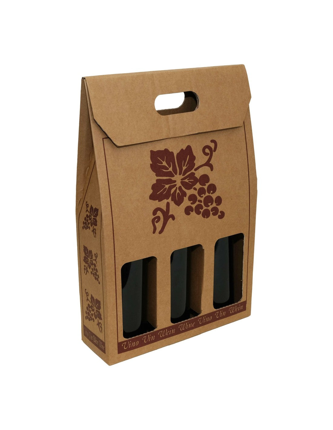 Scatole per spedizione bottiglie per 2 o 3 bottiglie regalo