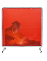 Schermi per saldatura modulabili con strisce pvc