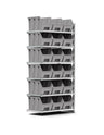Scaffali porta contenitori a piani Modulo aggiuntivo con 6 piani e 18 contenitori Picking Box Air mis. 4A5