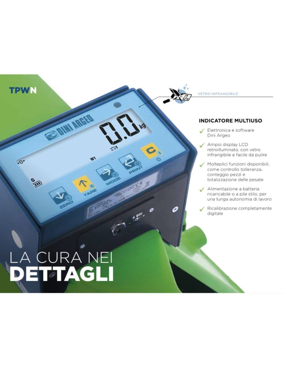 Transpallet pesatore Dini Argeo